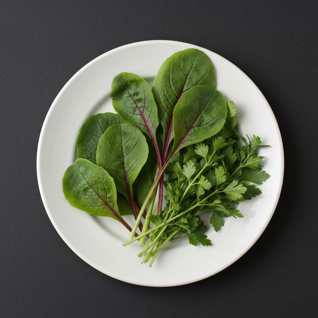 Grünes Blattgemüse